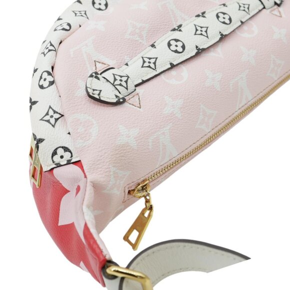 Louis Vuitton  Giant Monogram Canvas Bumbag Rouge - Picture 8 of 12